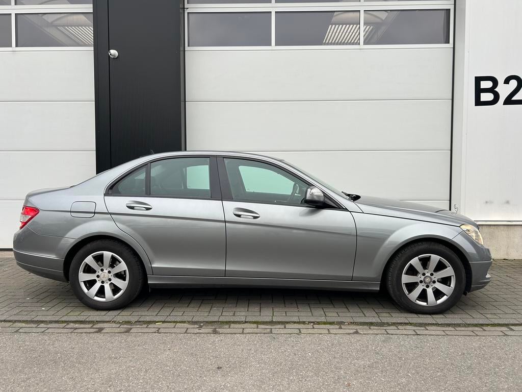 Mercedes C200CDI Automaat in goede staat, Auto's, Euro 5, Stof, Zwart, Bedrijf