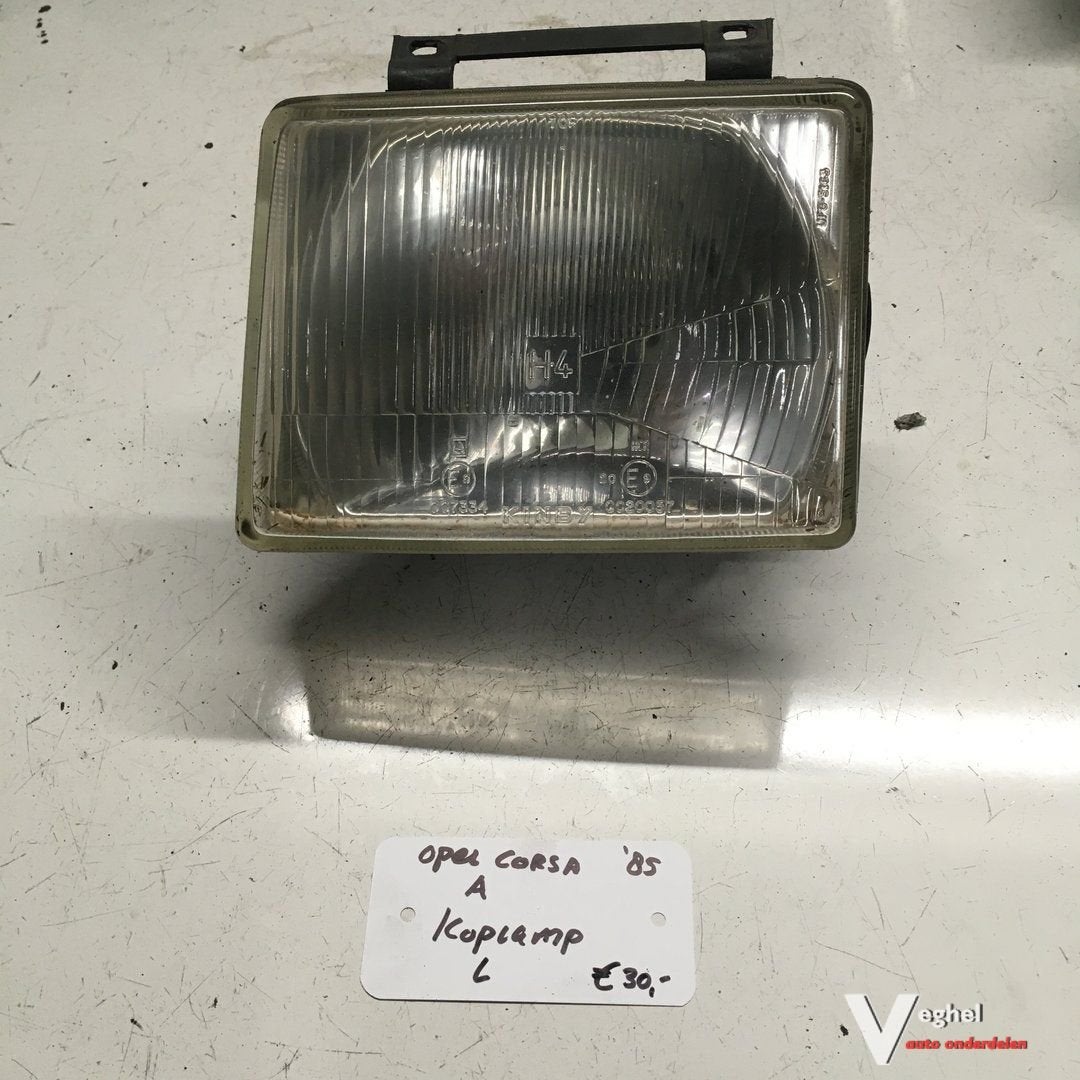 Opel Corsa A 1985  Koplamp Linkssvoor, -, Utilisé, -, -