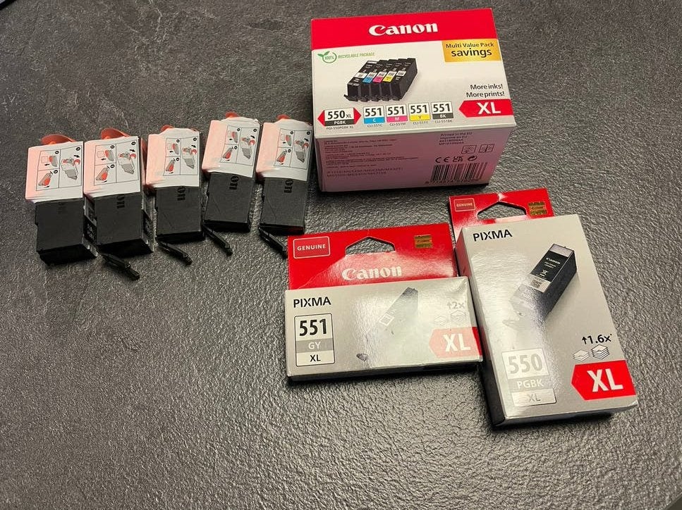 Nieuwe inkt patronen   printer CANNON, Ophalen of Verzenden, Zo goed als nieuw