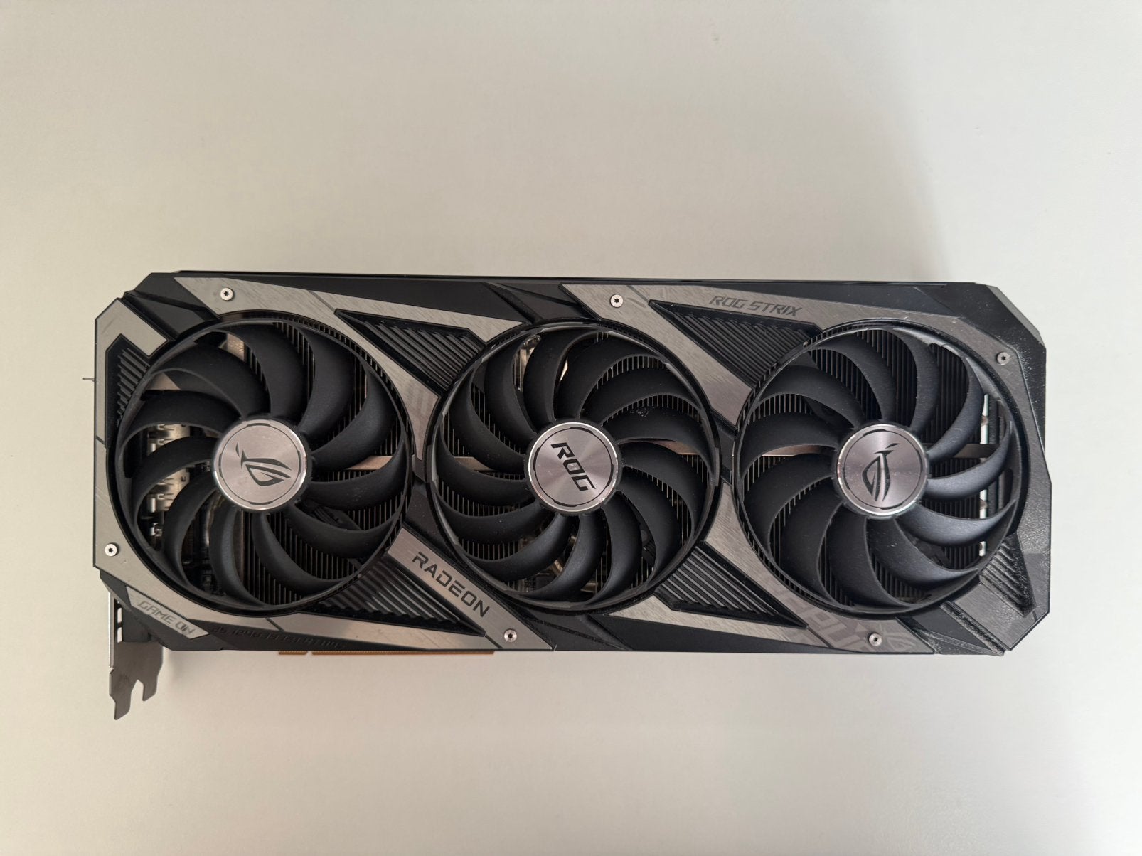 GPU RX 6750 XT ASUS ROG STRIX OC Edition 12gb Vram, AMD, GDDR6, Ophalen of Verzenden, Zo goed als nieuw