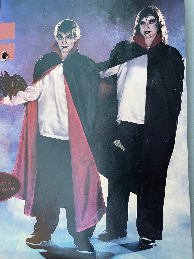 Carnaval Halloween vampier 7-10j. NIEUW, Ophalen, Nieuw
