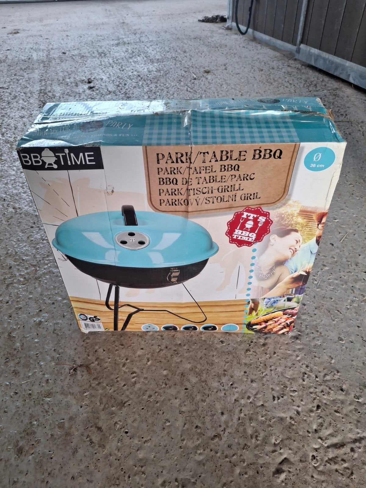 tafel bbq, Tuin en Terras, Ophalen