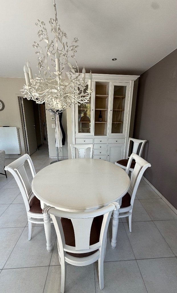 Eetplaats, Maison & Meubles, Salles à manger complètes, Enlèvement, Utilisé