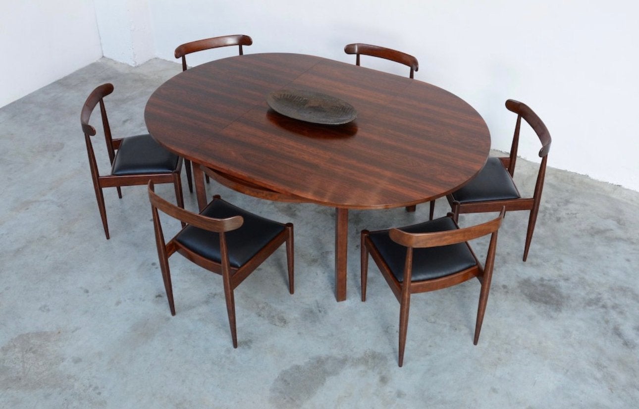 Alfred Hendrickx Belform Tafel met 6 stoelen, Ophalen, Tafel