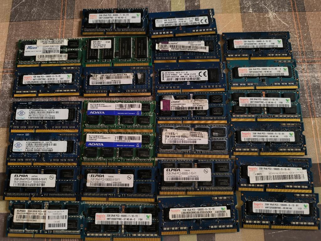 Ram DDR3, Computers en Software, Refurbished, DDR3, Ophalen of Verzenden, 2 GB