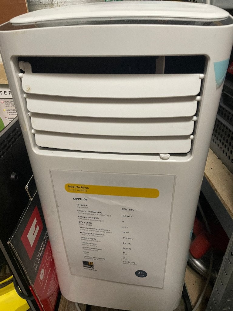 Climatiseur mobile Sencys MPPH-08 2300W, Enlèvement, Comme neuf, Synthétique