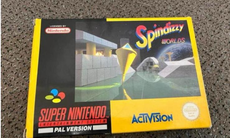 Snes spindizzy world CIB (uitgave jaren ‘90), Games en Spelcomputers, Games | Nintendo Super NES, Ophalen, Zo goed als nieuw, Avontuur en Actie