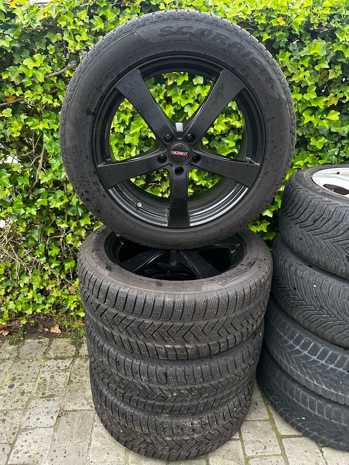 Mercedes glc wielenset, Auto-onderdelen, Banden en Velgen, Winterbanden, Band(en), Ophalen, 19 inch
