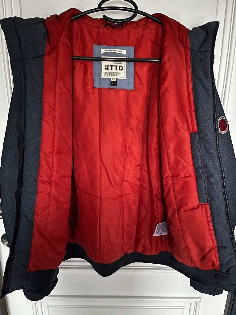 Jongens jassen maat S-M-L, Ophalen of Verzenden, Zo goed als nieuw, Maat 46 (S) of kleiner, Blauw