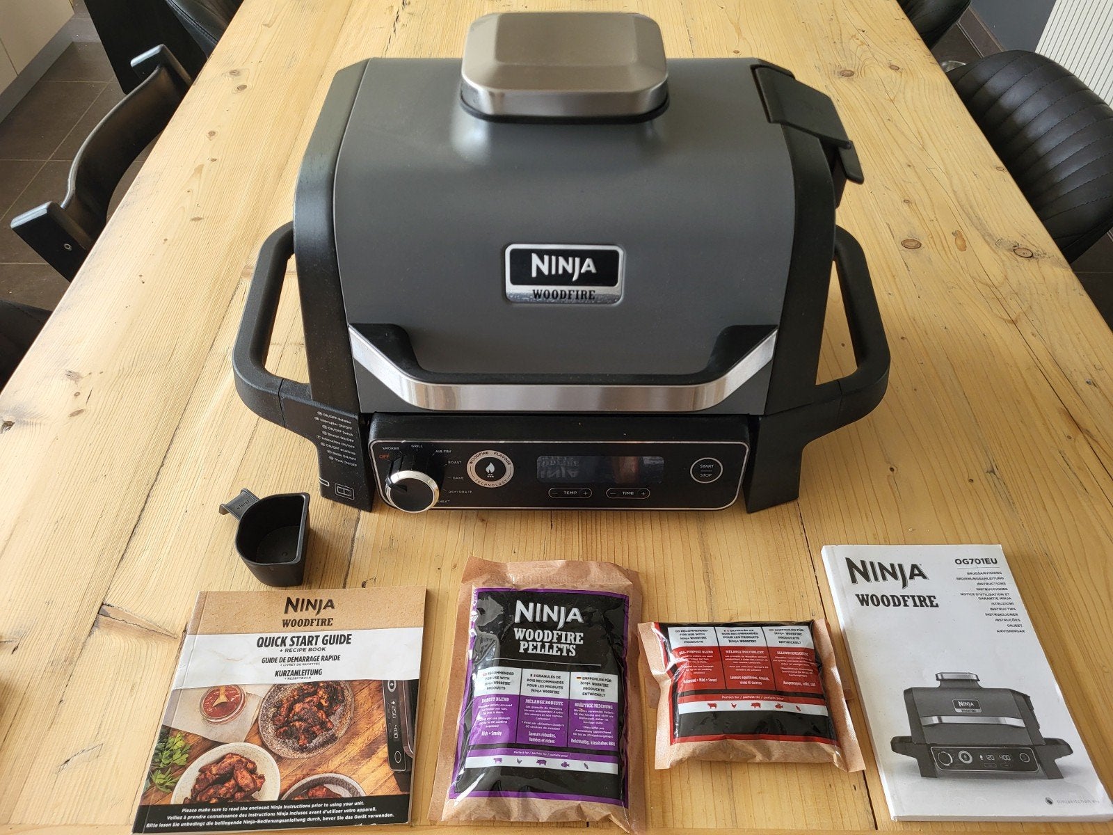 ninja woodfire zo goed als nieuw, Jardin & Terrasse, Enlèvement