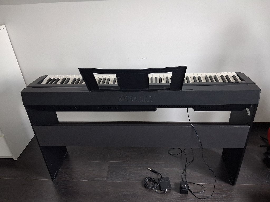 Piano Yamaha P-45B, Muziek en Instrumenten, Ophalen, Gebruikt, Zwart, Piano