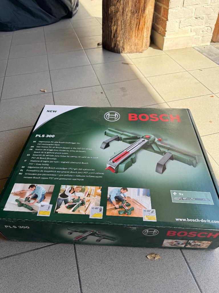 Bosch zaagtafel pls300, Doe-het-zelf en Bouw, Gereedschap | Zaagmachines, Ophalen, Zo goed als nieuw, Overige typen