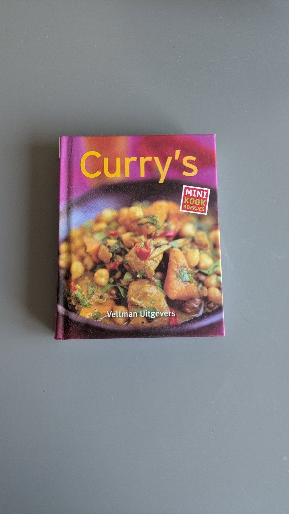 Kookboek Curry's, Ophalen, Zo goed als nieuw