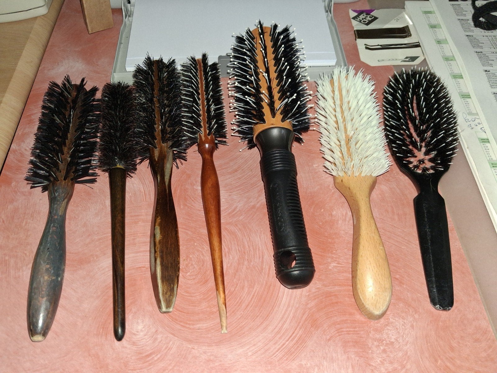 haar borstels, Handtassen en Accessoires, Ophalen of Verzenden, Nieuw, Kam of Borstel