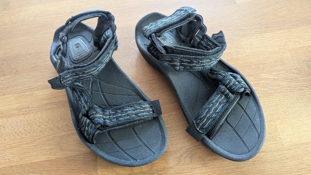 Teva Hurricane sandalen unisex maat 40,5 - outdoor, Ophalen, Zwart, Sandalen of Muiltjes, Teva