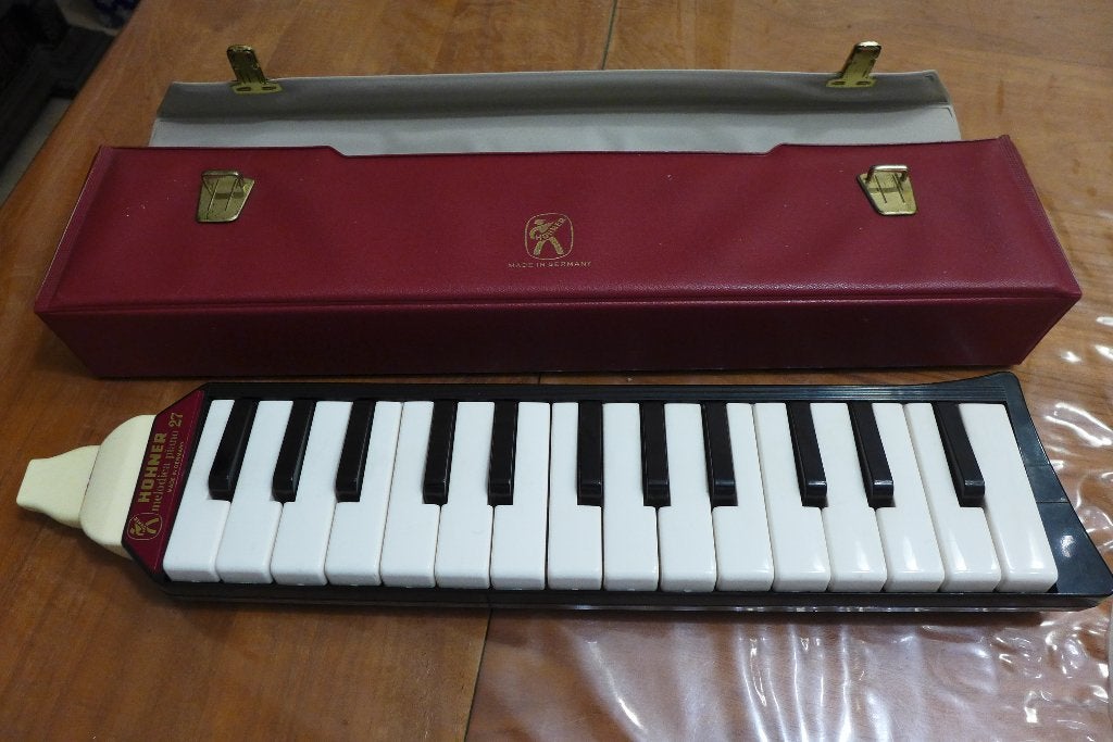 Melodica piano 27 Hohner, Ophalen of Verzenden, Overige typen, Met koffer of doosje
