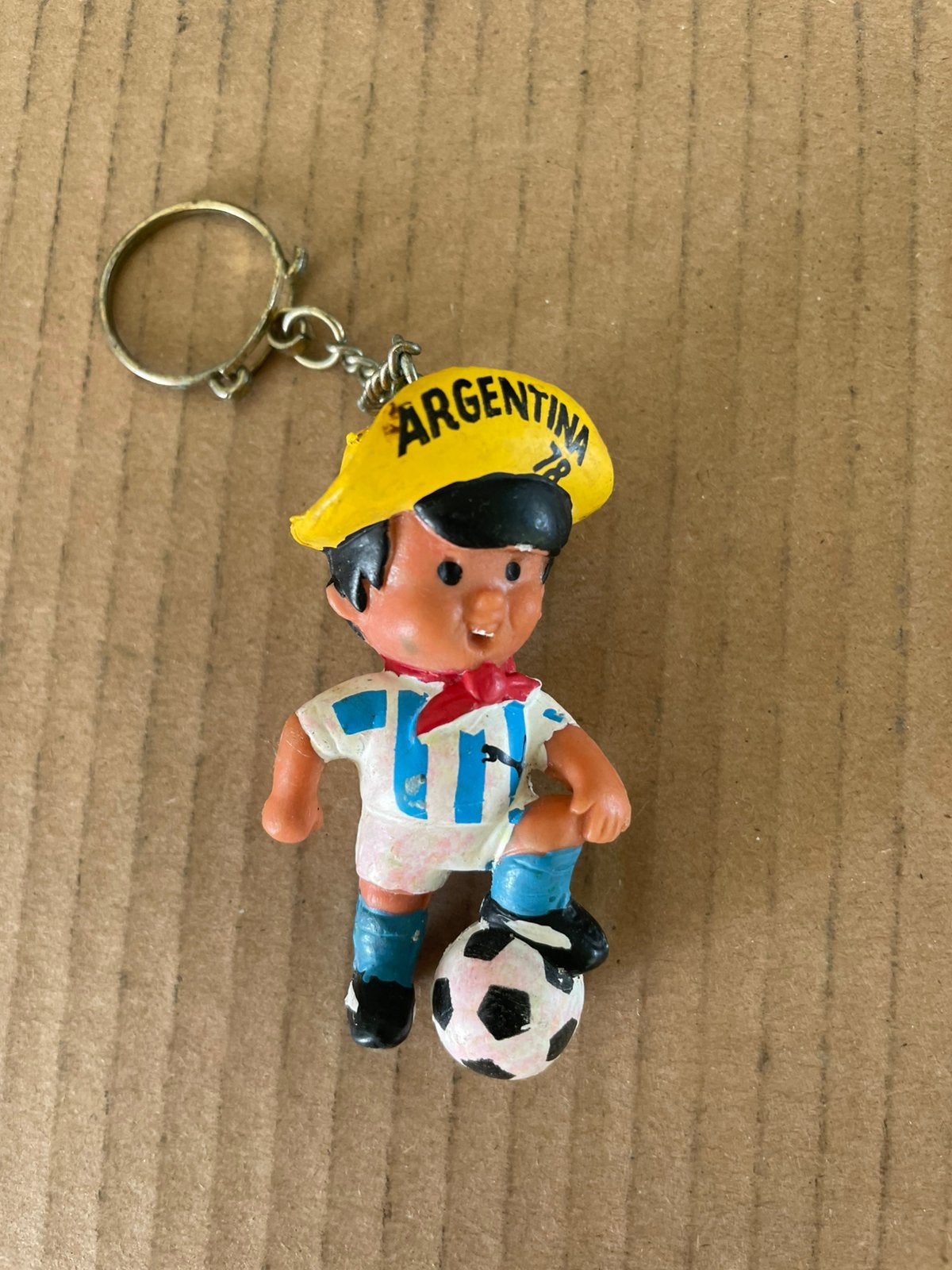 Porte-clés vintage WK 78 Argentina no panini, Enlèvement ou Envoi, Comme neuf