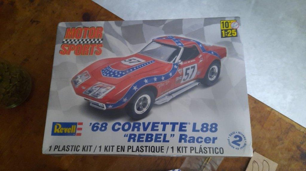 Corvette 1/25  Revell, Hobby en Vrije tijd, Auto, Revell, Groter dan 1:32, Nieuw