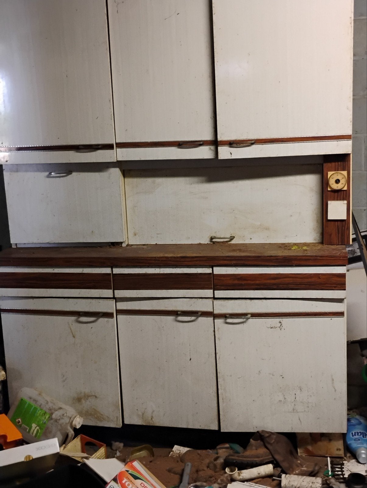 Meuble de cuisine vintage de 1970. Etat impeccable, Maison & Meubles, Enlèvement, Utilisé