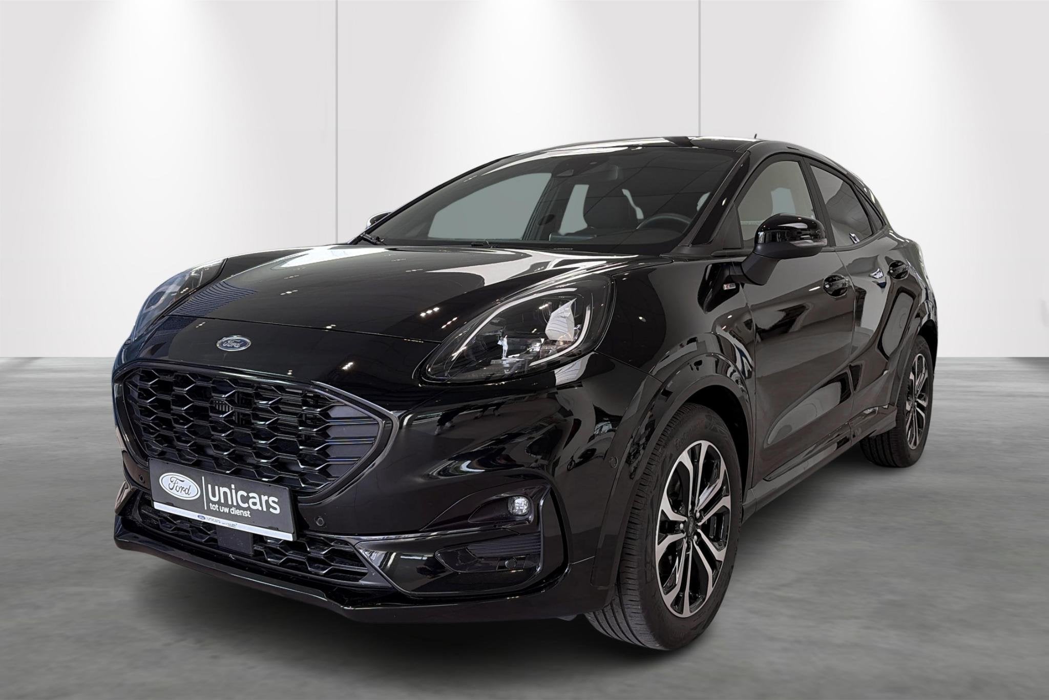 Ford Puma 1.0i Ecoboost mHEV 92kW ST-Line, Auto's, Stof, Zwart, 5 deurs, 3 cilinders