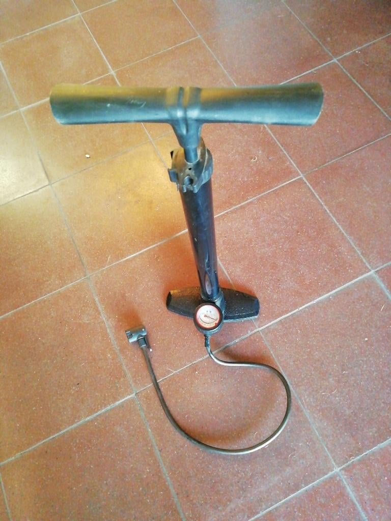 fietspomp, Ophalen, Drukmeter, Gebruikt