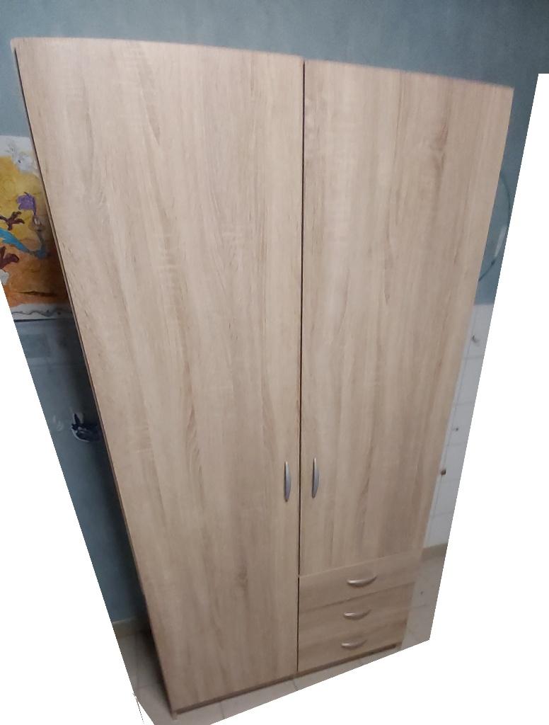 kinderkamer = kleerkast bed en nachttafeltje, Kinderen en Baby's, Ophalen, Zo goed als nieuw, Jongetje of Meisje