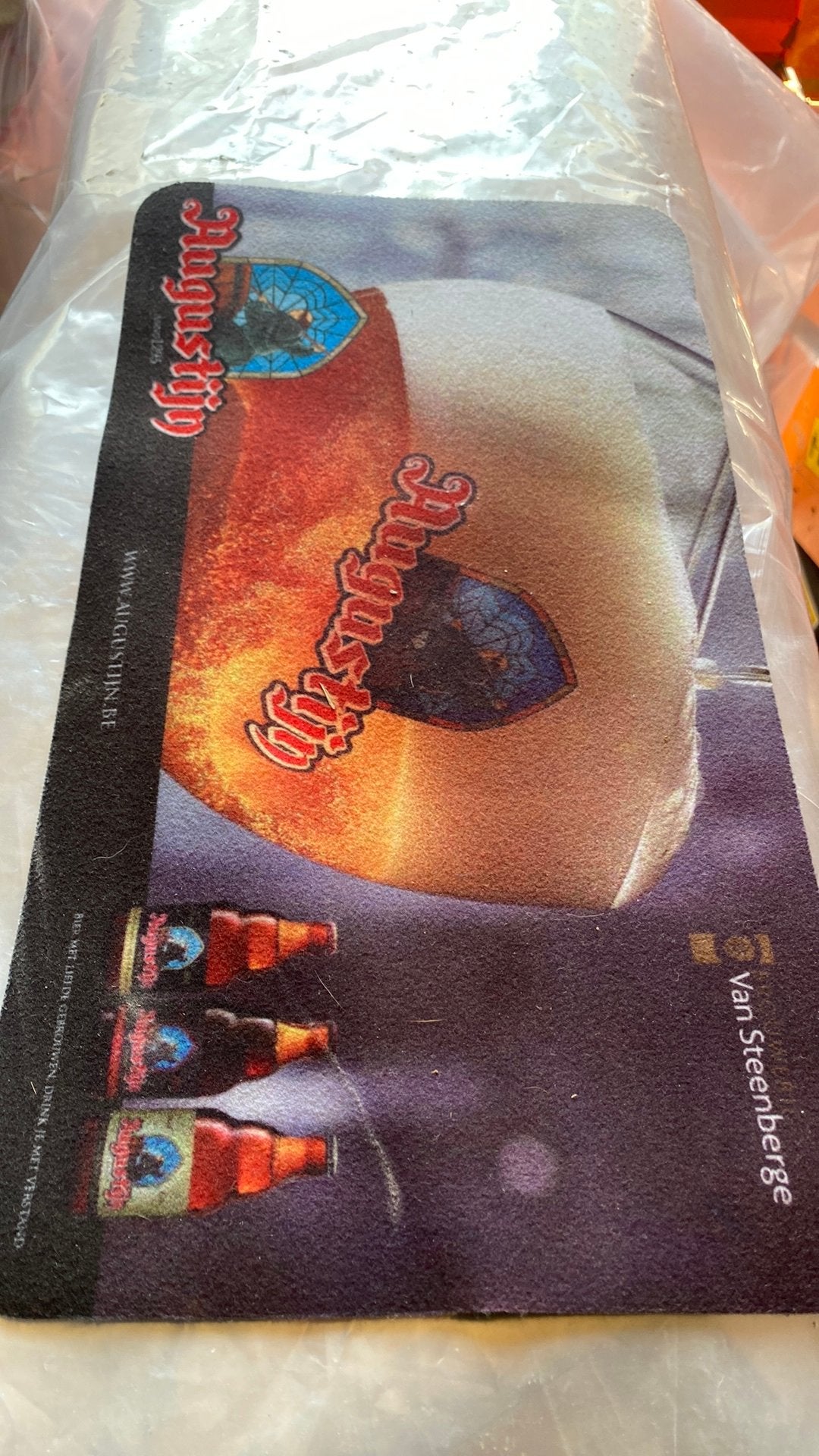 Toogmatje jupiler of augustijn of piraat, Verzamelen, Biermerken, Ophalen, Zo goed als nieuw, Jupiler