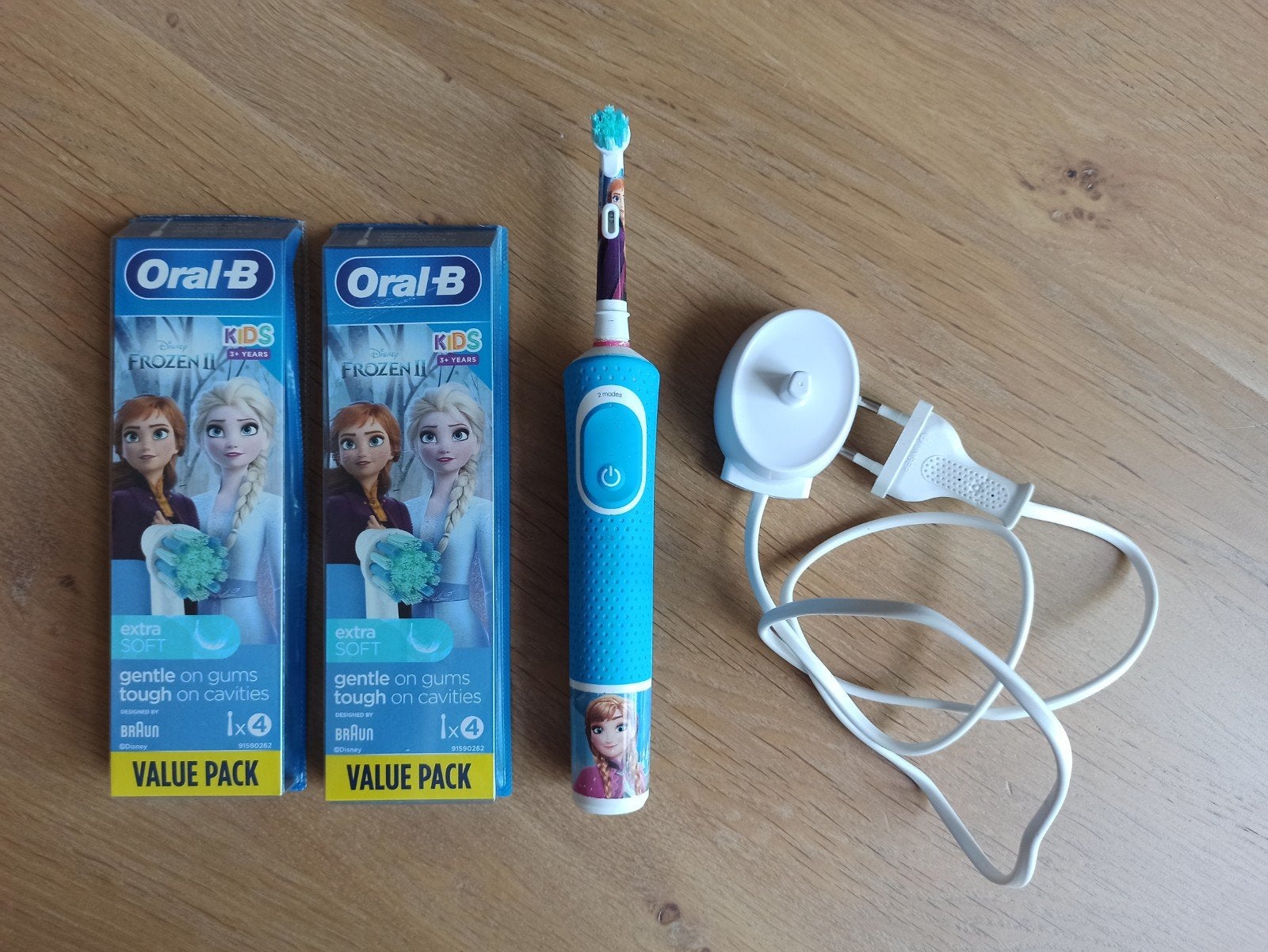 Oral-B Kids Elektrische Tandenborstel (Frozen II), Ophalen of Verzenden, Gebruikt, Mondverzorging