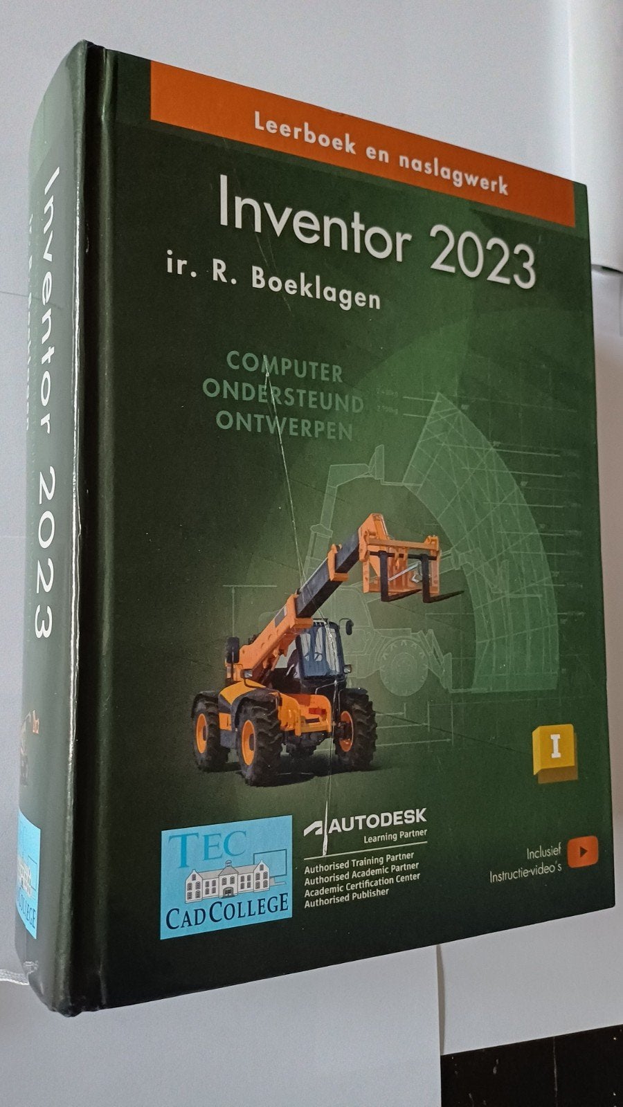 Autodesk INVENTOR 2023 Leerboek (Gevorderden), Ophalen of Verzenden