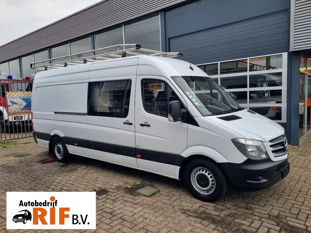 Mercedes-Benz Sprinter 314 CDI Maxi Dubbele cabine Doka 6 Zi, Cuir, Achat, 105 ch, Euro 6