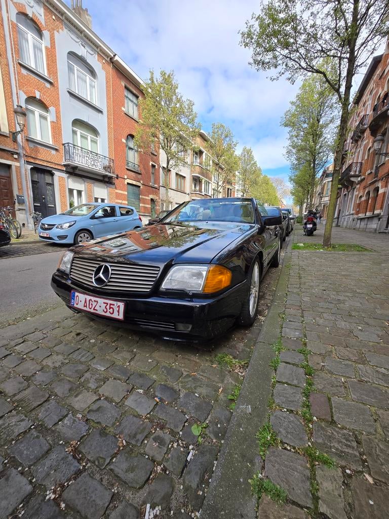 Mercedes sl 300 24v, Autos, Mercedes-Benz, Particulier, SL, Électrique, Beige, Beige, Cuir, Enlèvement