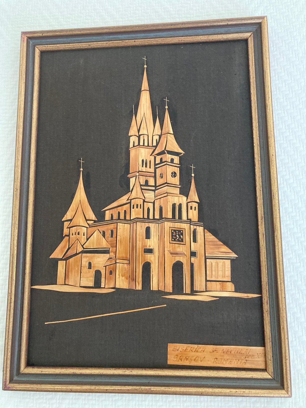Vintage kader Romenie, Ophalen