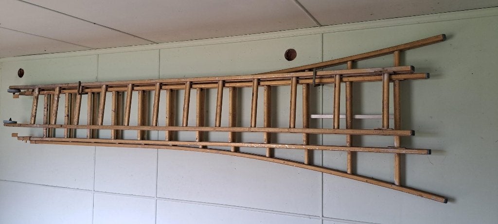 ladder, Doe-het-zelf en Bouw, Ladders en Trappen, Ophalen, Gebruikt, Ladder