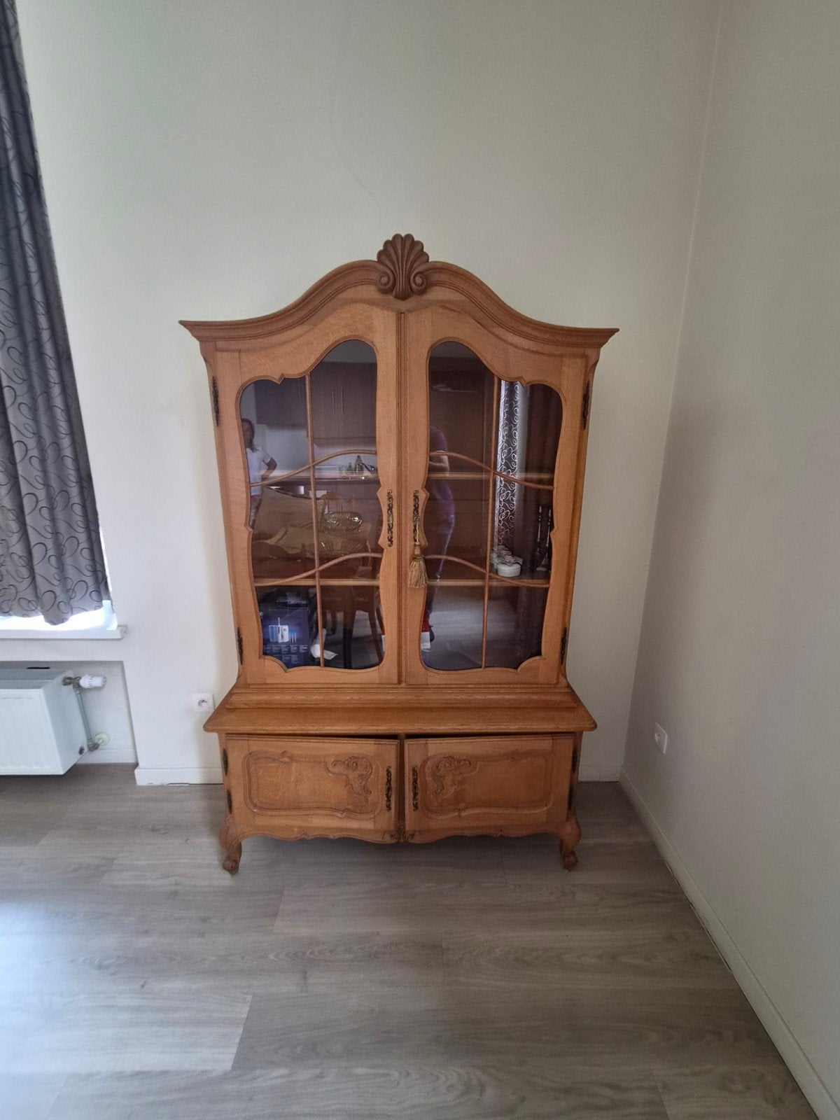 Meuble vitrine 2 corps