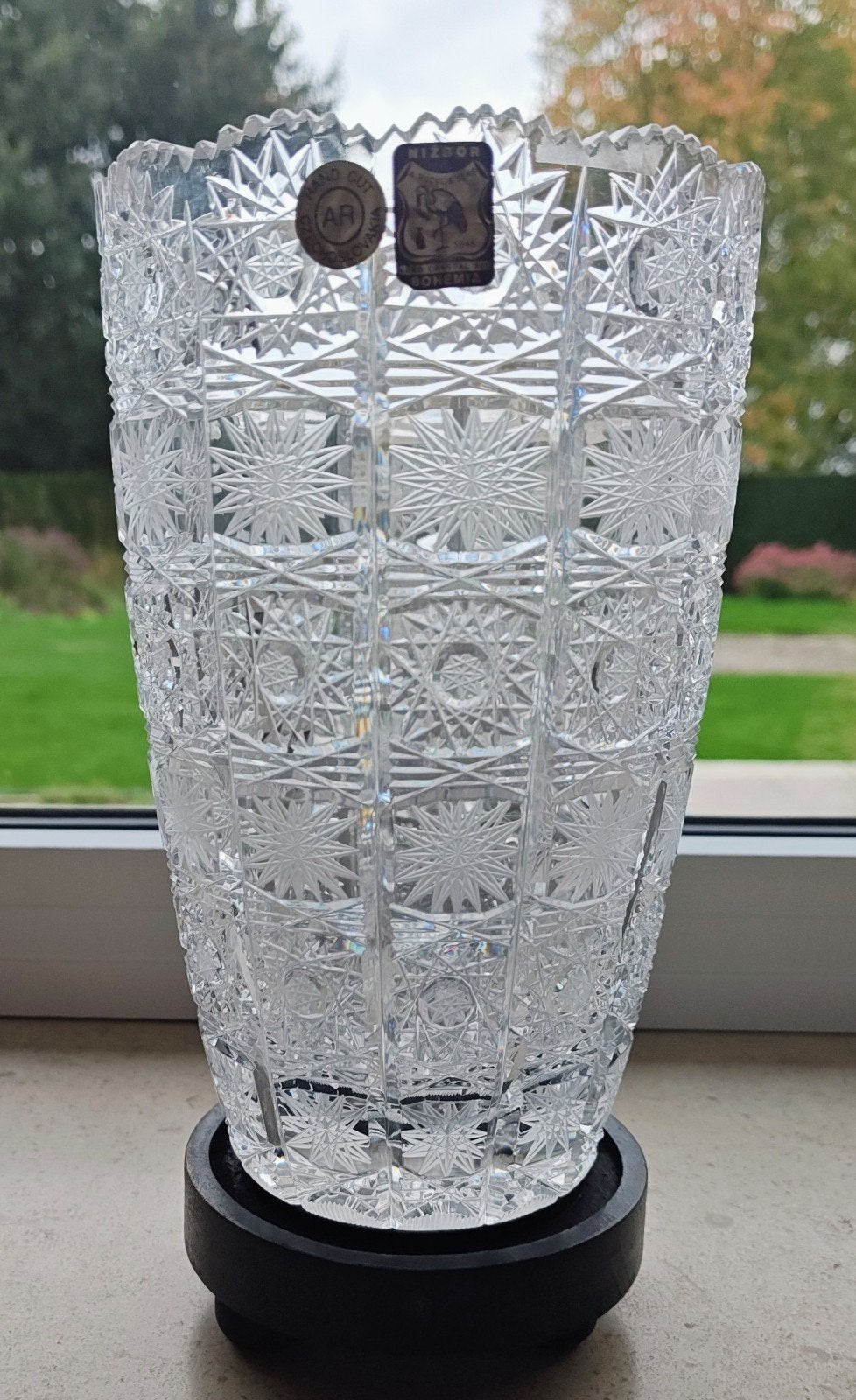 Cristal de Bohème  Vaas, Antiek en Kunst, Ophalen of Verzenden