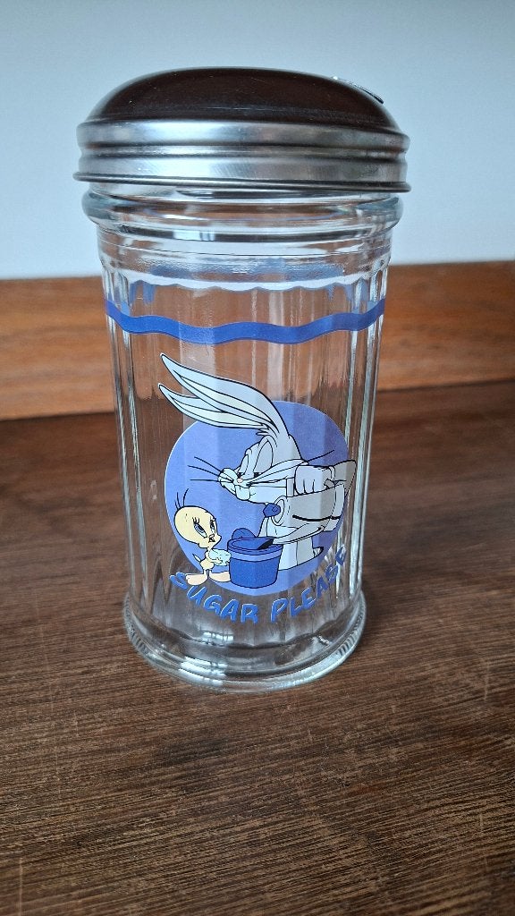 Vintage Suikerstrooier Bugs Bunny, Collections, Enlèvement ou Envoi, Looney Tunes, Comme neuf, Ustensile
