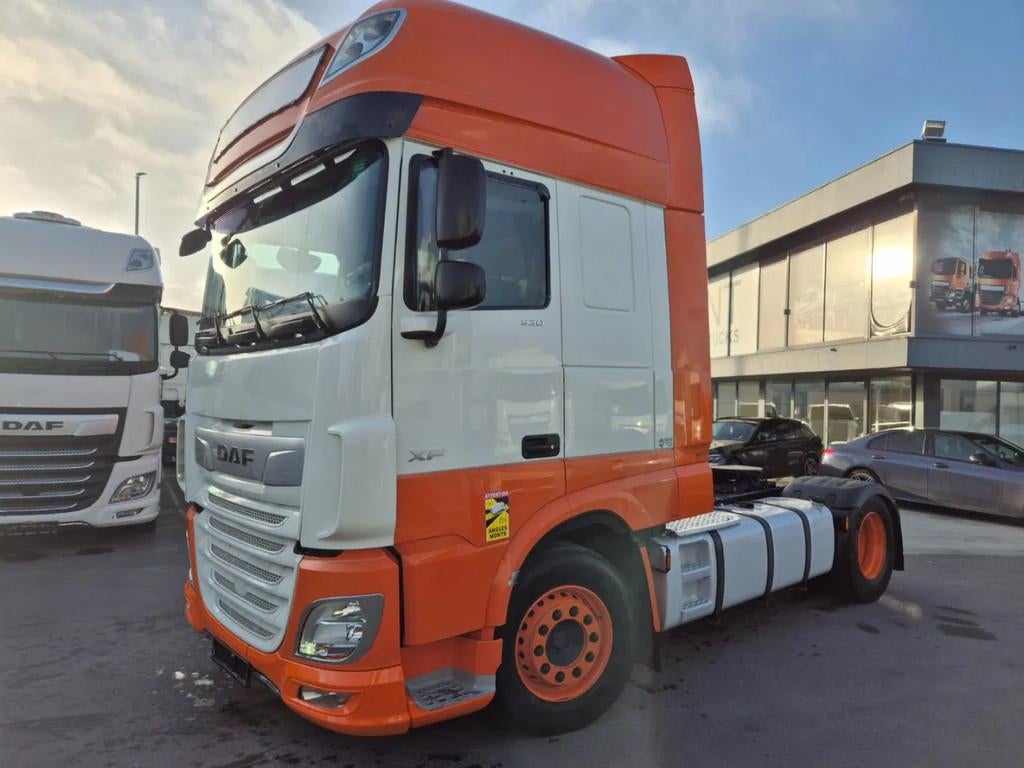 DAF XF 530 FT SUPER SPACE CAB ZF INTARDER (bj 2020), Auto's, Automaat, Achterwielaandrijving, Wit, Diesel