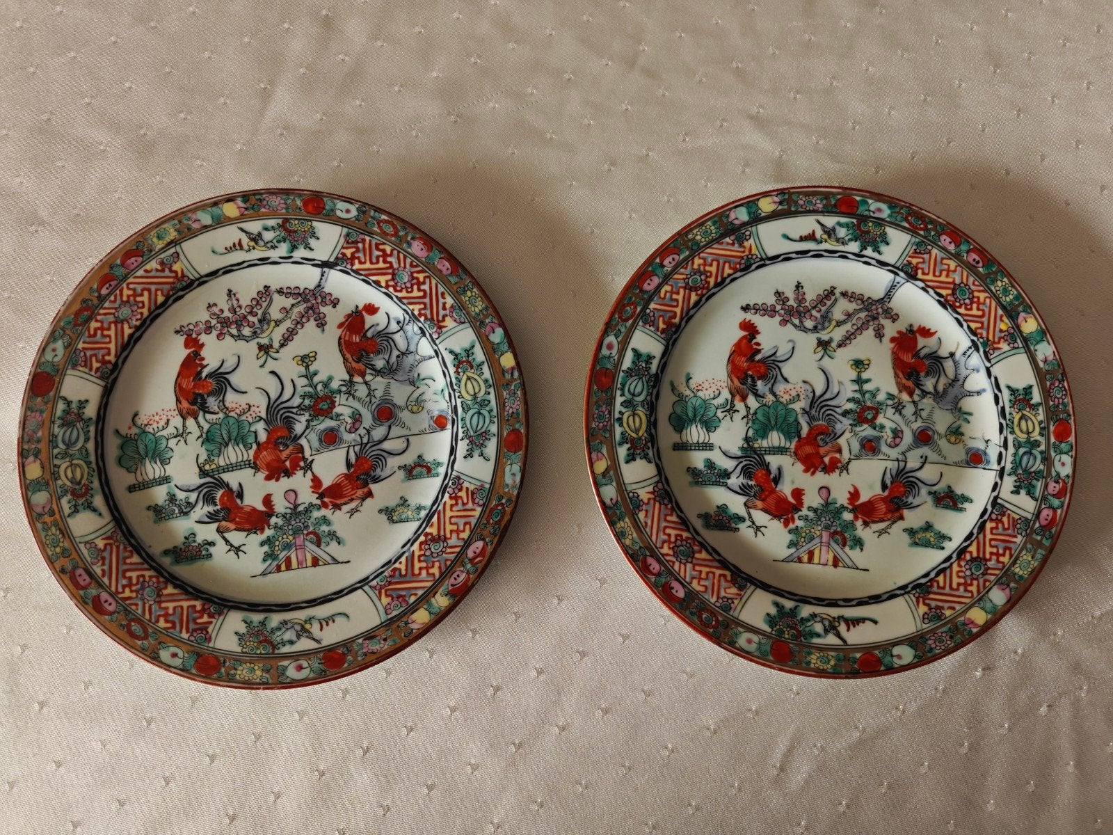 Set chinese borden, Ophalen
