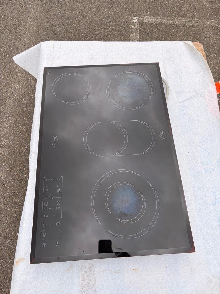 kookplaat - inbouw, Electroménager, Tables de cuisson, Comme neuf, Encastré, 4 zones de cuisson, Enlèvement