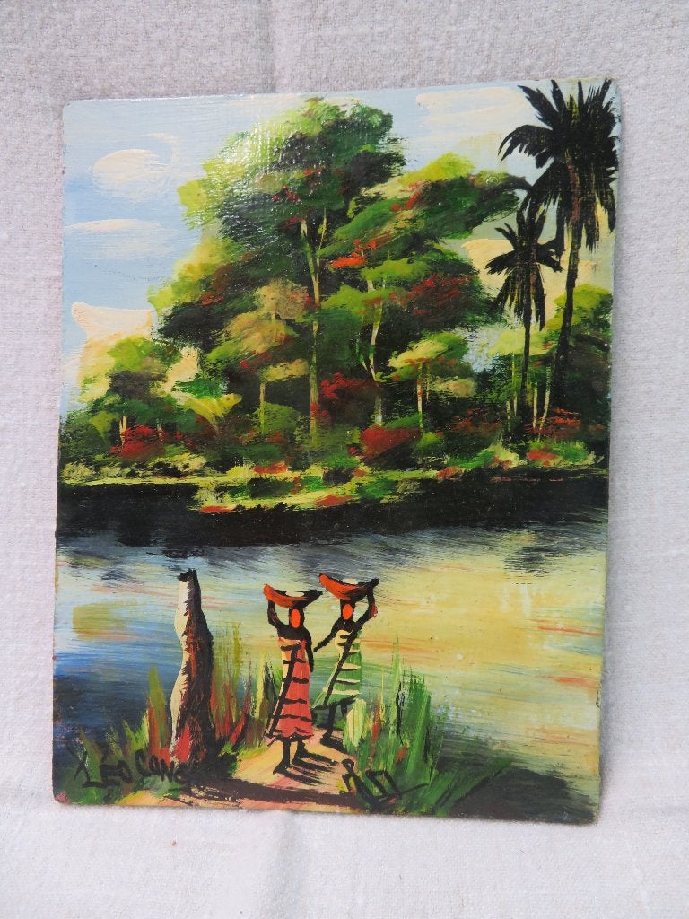 Art populaire congolais (1950/1960) - LEO CONGO (Ref. 82), Enlèvement