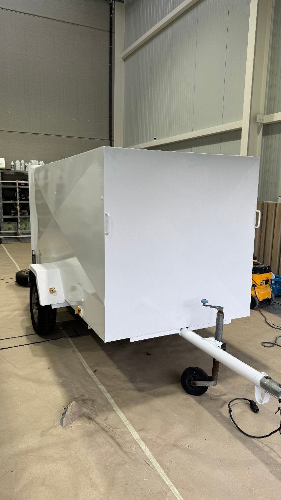 Gesloten aanhangwagen (robuust), Auto diversen, Aanhangers en Bagagewagens, Ophalen, Gebruikt