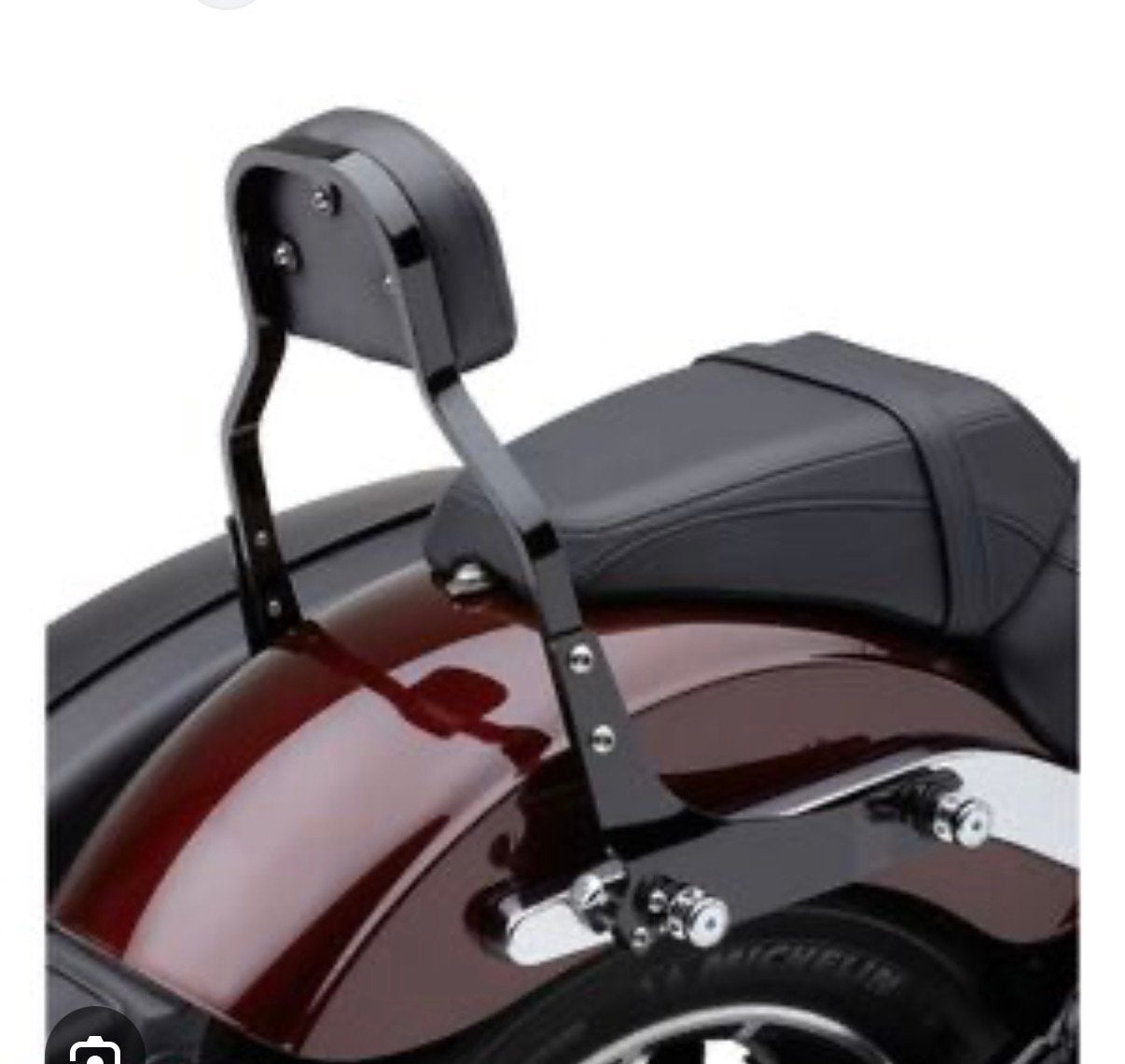 Cobra Detachable Backrest For Harley Softail FXLR/st, Enlèvement, Utilisé