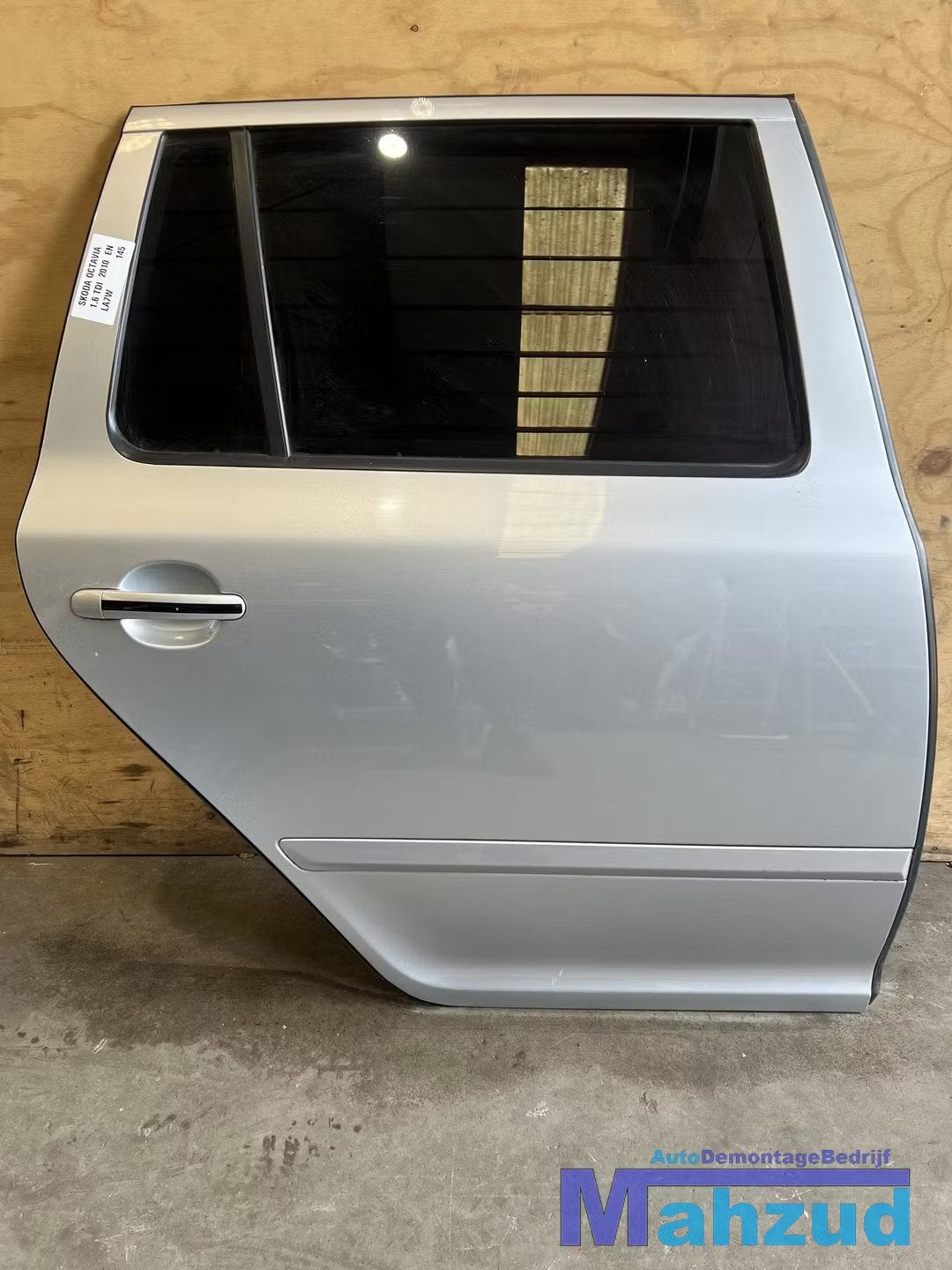 SKODA OCTAVIA 2 combi Zilver LA7W rechts achter deur 2007-20, Auto-onderdelen, Carrosserie, Deur, Skoda, Achter, Rechts, Gebruikt