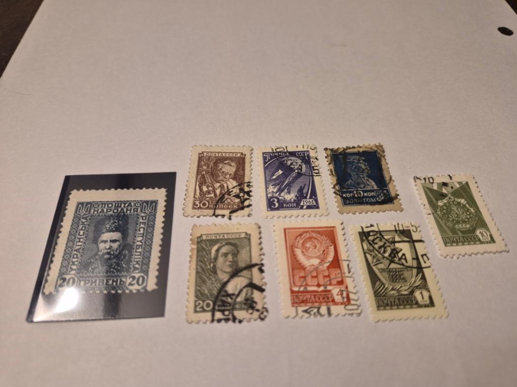 8 postzegels van Rusland met een zeldzame postzegel, Postzegels en Munten, Postzegels | Europa | Rusland, Ophalen of Verzenden