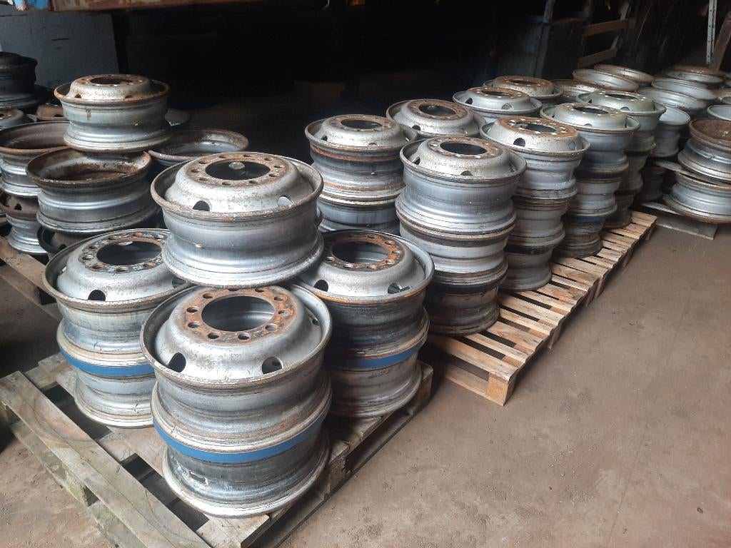 40 stuks gebruikte velgen maat 17,5 inch, Auto-onderdelen, Ophalen, Overige merken, Ophanging en Onderstel