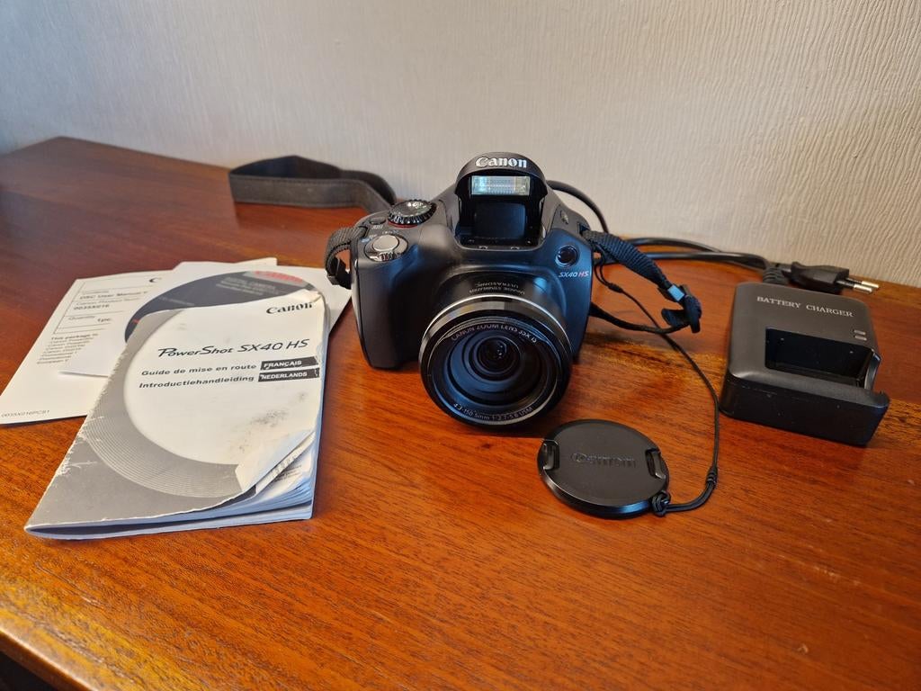 Digitale camera Canon PowerShot SX40 HS W4, Audio, Tv en Foto, Ophalen of Verzenden, Canon