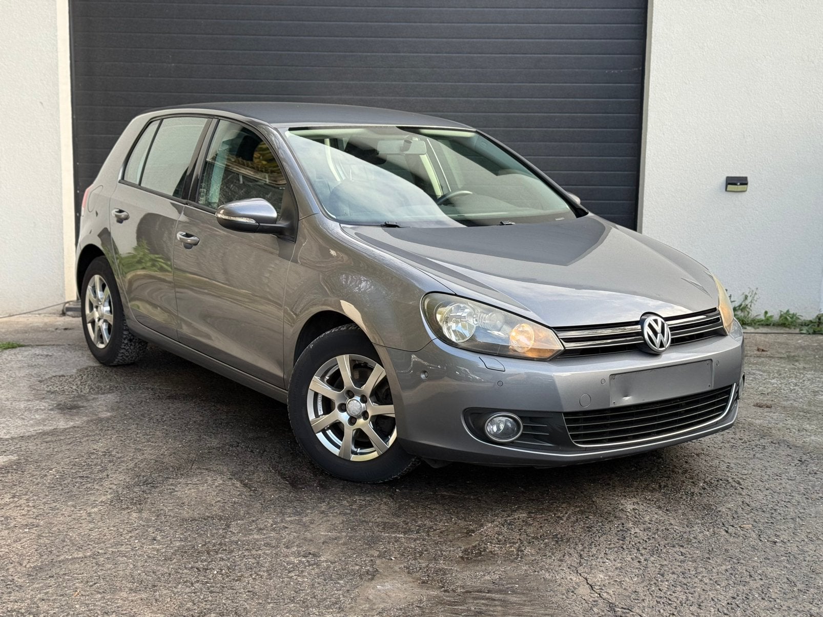 VOLKSWAGEN GOLF VI 1.4 TSI HIGHLINE — 122 PK — GPS —, Auto's, Euro 5, Zwart, Alcantara, Bedrijf