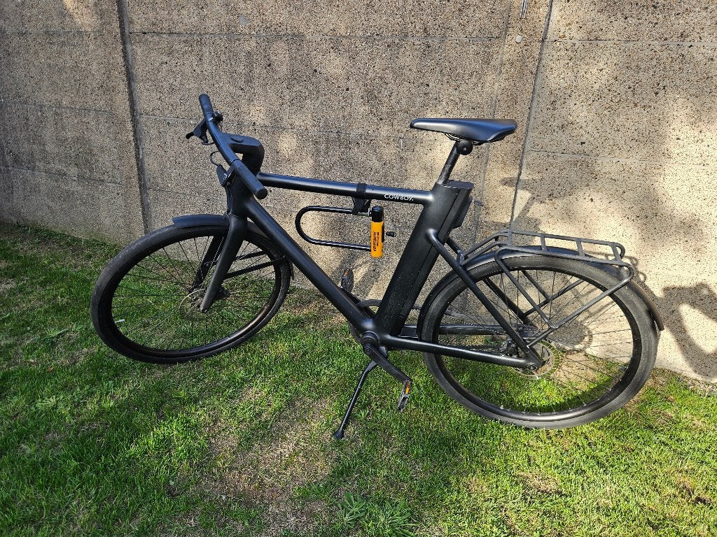 COWBOY 4 - zwart met Kryptonite slot, Fietsen en Brommers, Ophalen, Gebruikt, 30 tot 50 km per accu, Cowboy