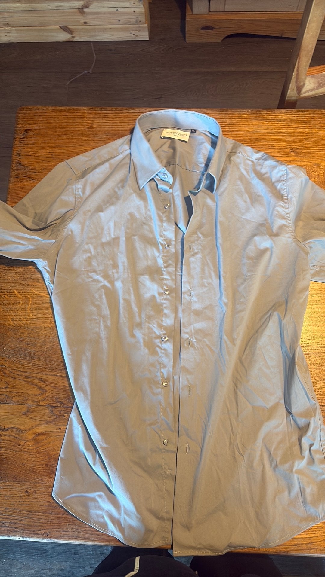 Hemd maat xl, Kleding | Heren, Overhemden, Ophalen, Zo goed als nieuw, Grijs