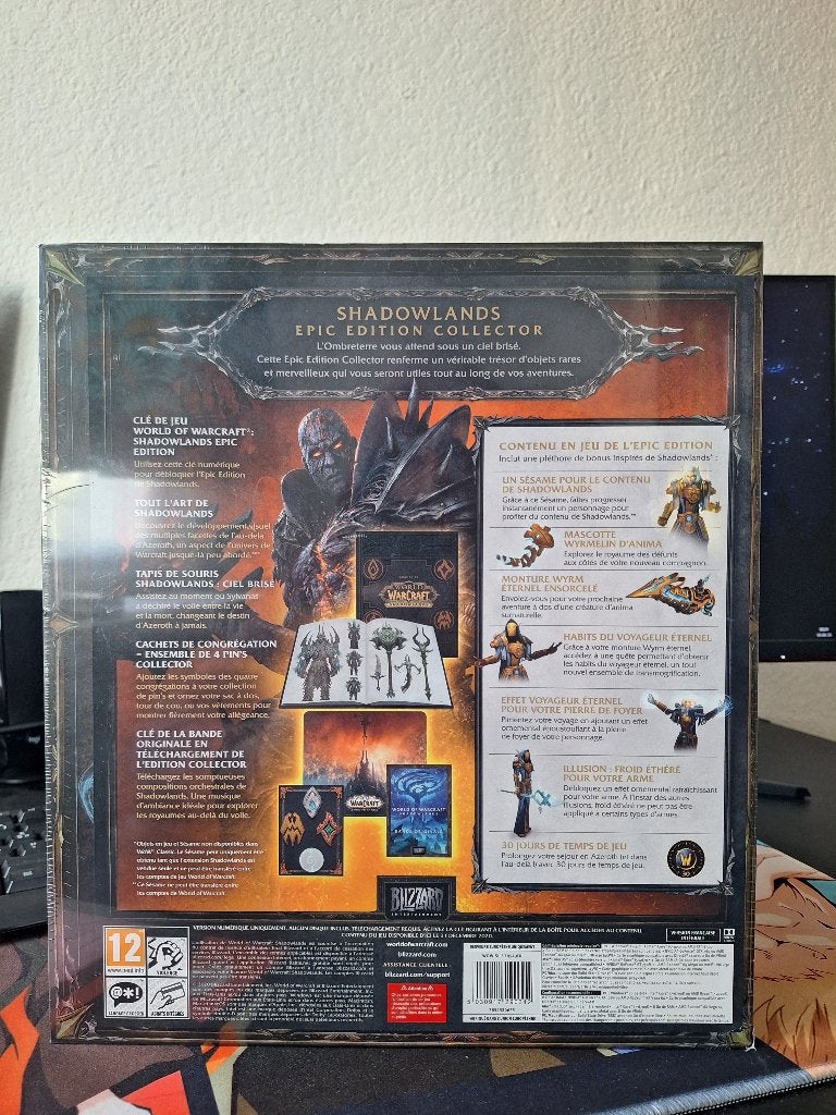 World Of Warcraft Shadowlands Collector FR scellée, Games en Spelcomputers, Ophalen, Nieuw, Eén computer, Role Playing Game (Rpg)